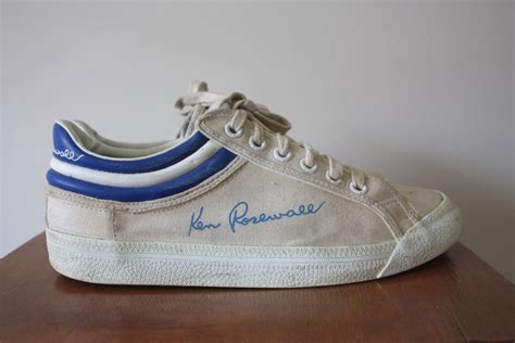 ken rosewall shoes|ken rosewall backhand.